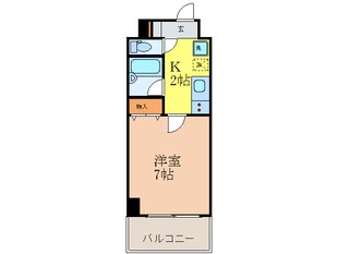 スカーレット江坂の物件間取画像